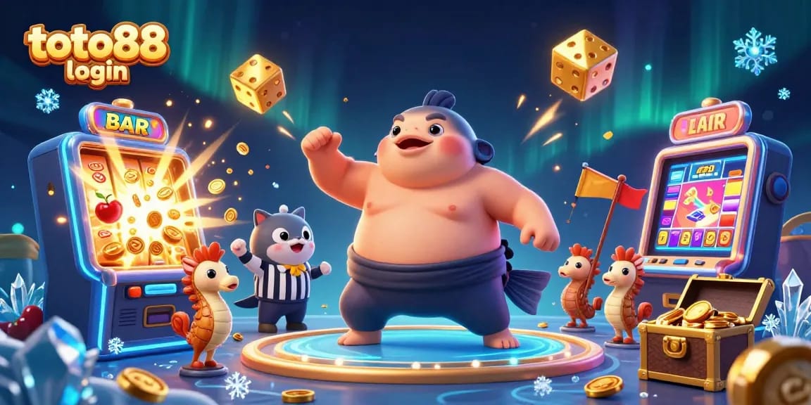 Experience the thrills with toto88 login in an exciting underwater casino scene showcasing vibrant characters and rich game elements.