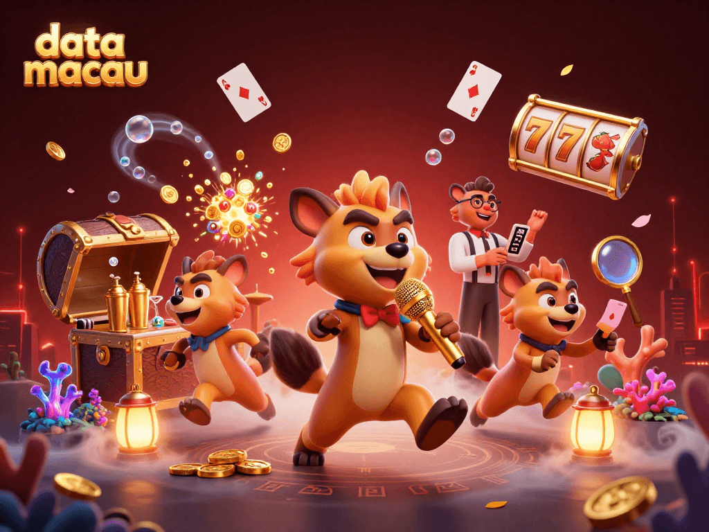 Watch data macau predictions unfold with lively hyenas running a casino club