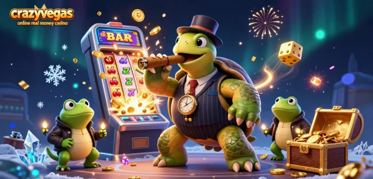 Experience excitement at the crazyvegas online real money casino with vivid casino characters and games.